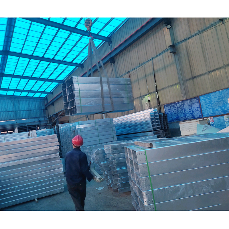 Hot dip galvanized bridge